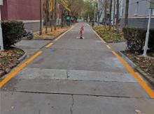 北京道路画线